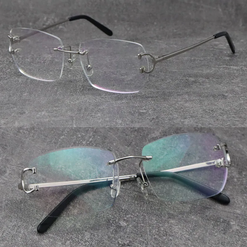 2022 Nuevo modelo de lente Metal Metal Fashion Frames CT00920 Conducción óptica C Decoración Eyewear Diseñador de alta calidad G