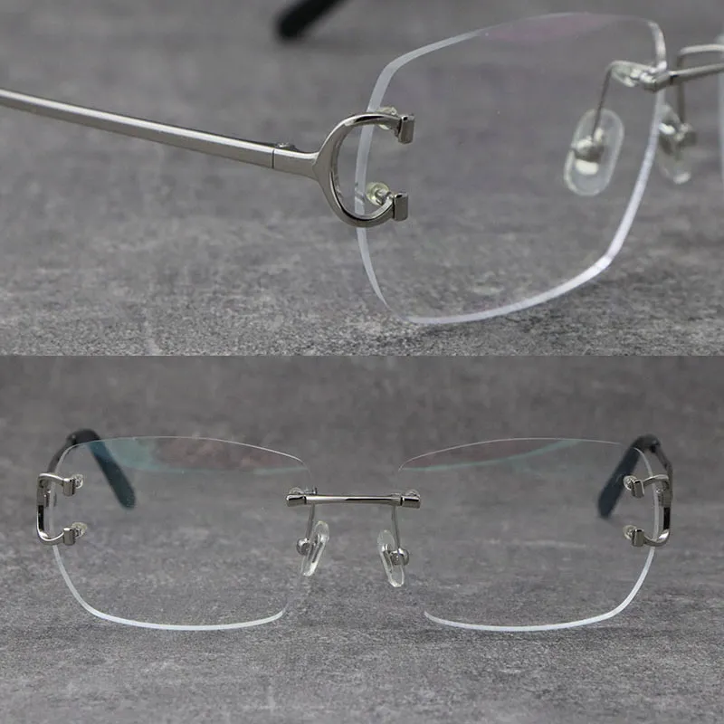 2022 Nuevo modelo de lente Metal Metal Fashion Frames CT00920 Conducción óptica C Decoración Eyewear Diseñador de alta calidad G