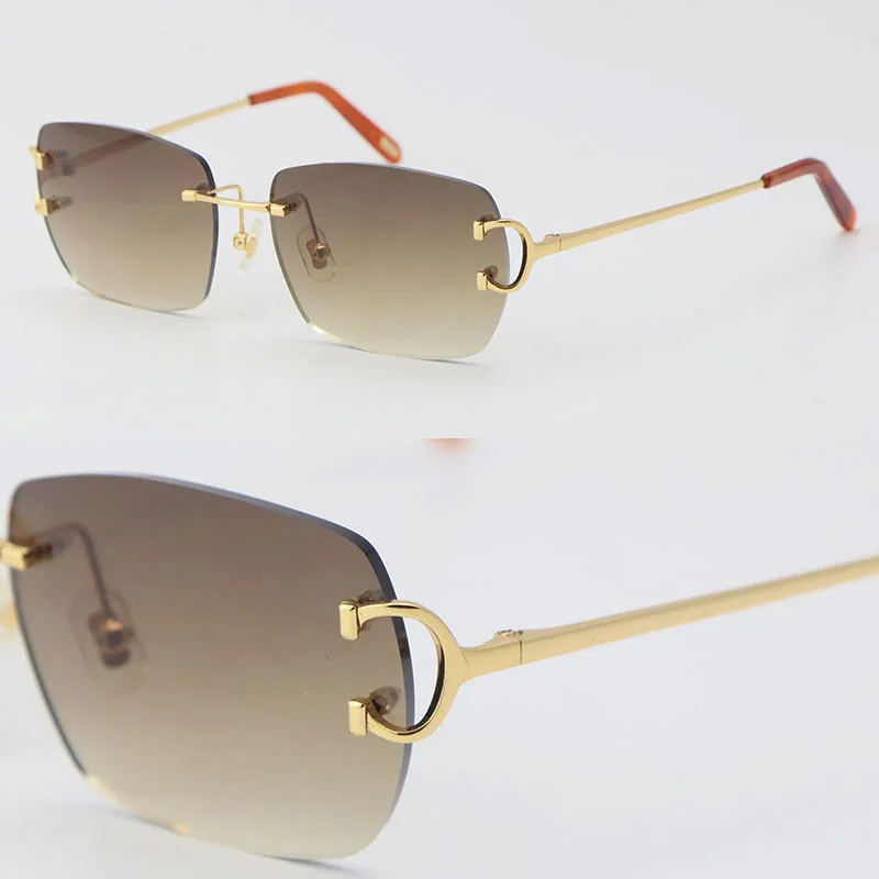 2022 Nuevo modelo de lente Metal Metal Fashion Frames CT00920 Conducción óptica C Decoración Eyewear Diseñador de alta calidad G