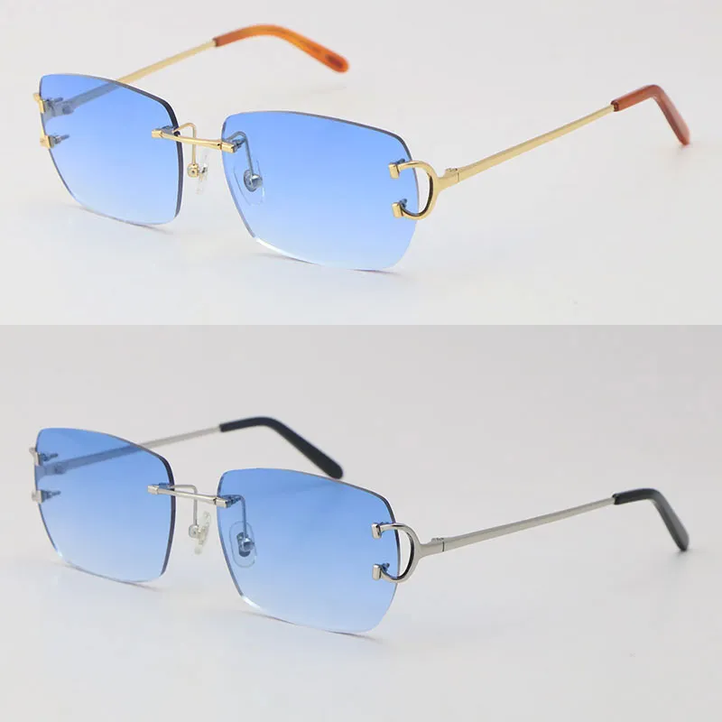 2022 Nuevo modelo de lente Metal Metal Fashion Frames CT00920 Conducción óptica C Decoración Eyewear Diseñador de alta calidad G