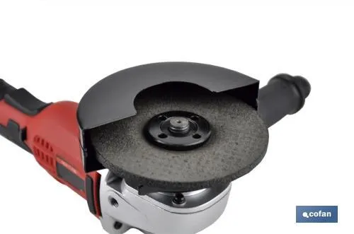 AMOLADORA A BATERíA | BATERíA LIION DE 20V Y 2,0 AH + CARGADOR INCLUIDOS | APTA PARA DISCOS DE ø115 MM