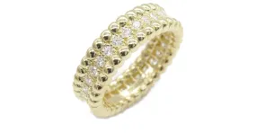 Anillo de diamante Perlée de Van Cleef & Arpels Dorado 