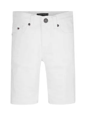 bermuda tommy hilfiger scanton blanco para niño