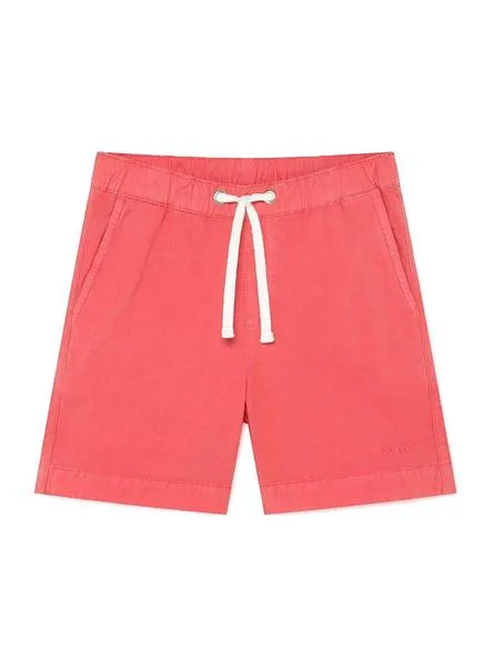 bermudas hackett drawcord coral para niño