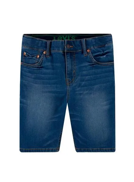 Bermudas Levis Eco Azul para Niño