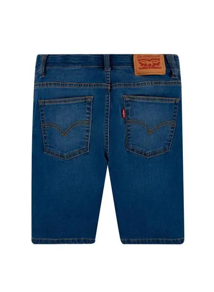 Bermudas Levis Eco Azul para Niño