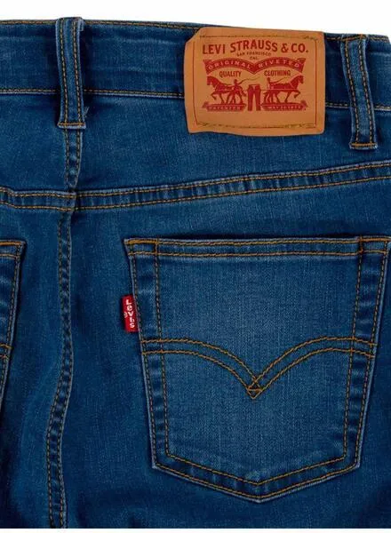 Bermudas Levis Eco Azul para Niño