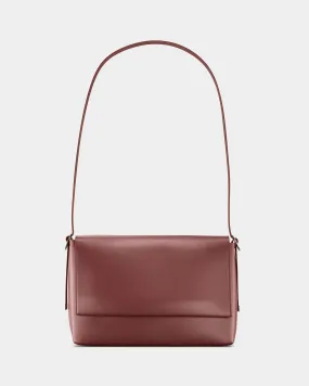 Bolso Messenger · burgundy