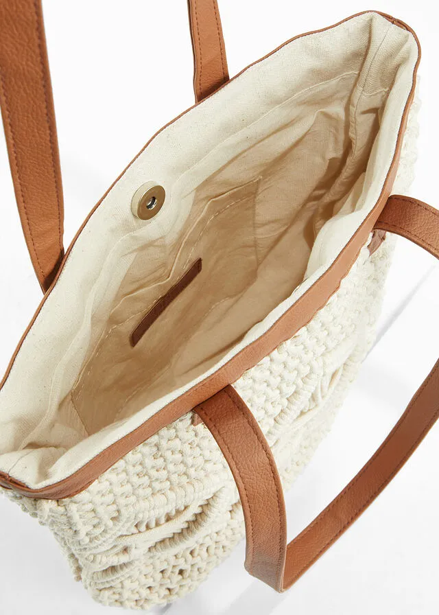 Bolso shopper Crudo