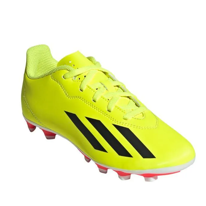 Bota Fútbol Adidas X Crazyfast Club FxG Niños Amarilla