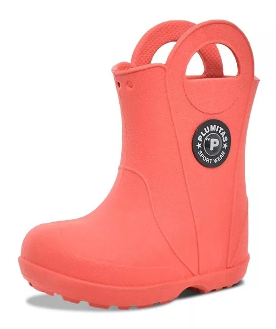 Botas Lluvia Impermeable Niñas Niños Calidad Plumitas 500