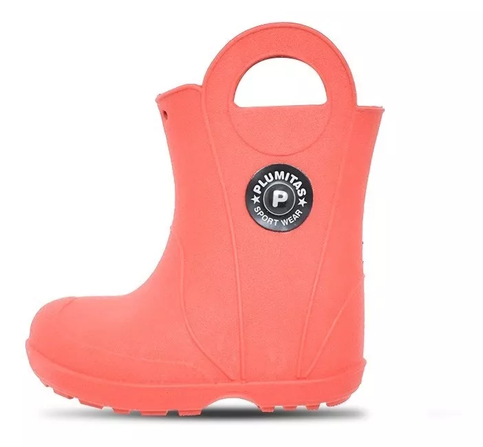 Botas Lluvia Impermeable Niñas Niños Calidad Plumitas 500