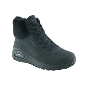 Botines Skechers Uno Rugged Negro