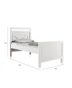 Cama Infantil 90 CLS Aspas