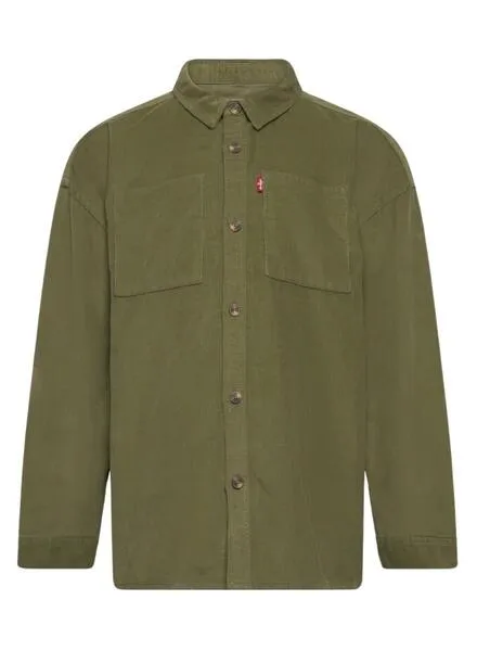 Camisa Levis Corduroy Verde Para Niño