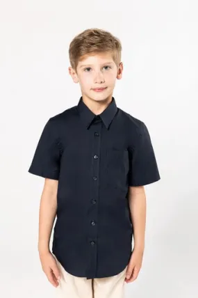 CAMISA POPELINA MANGA CORTA NIÑOS