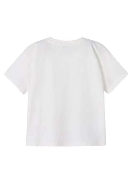 Camiseta Mayoral Bolsillo Blanco para Niño