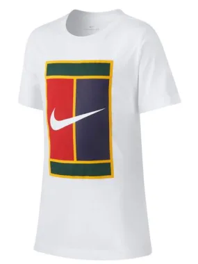 camiseta nike garcons blanca niño