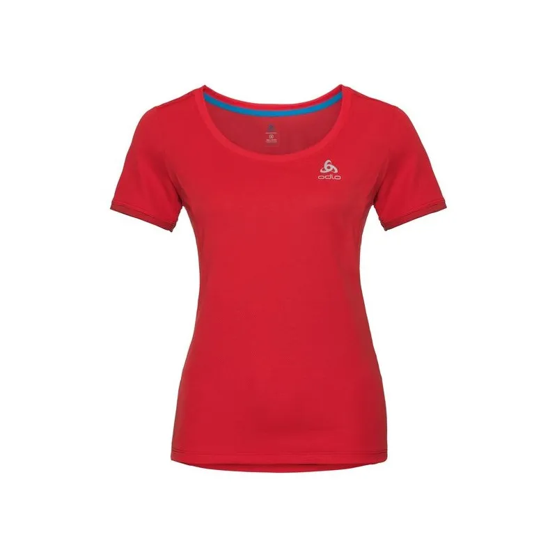 Camiseta Odlo Kumano F-dry Light (Fiery red) mujer