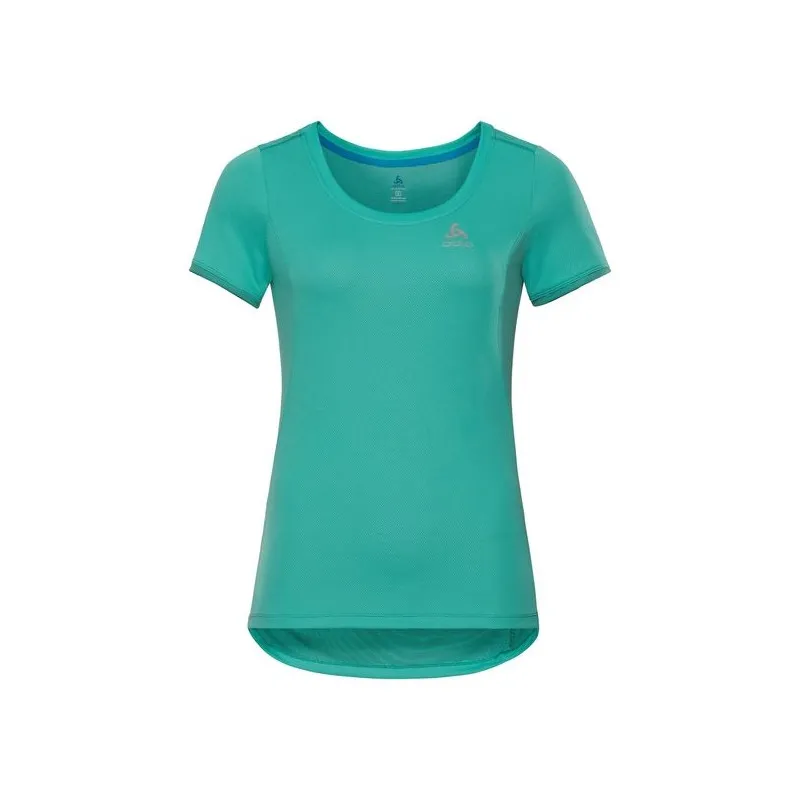 Camiseta Odlo Kumano F-dry Light (Pool Green) mujer