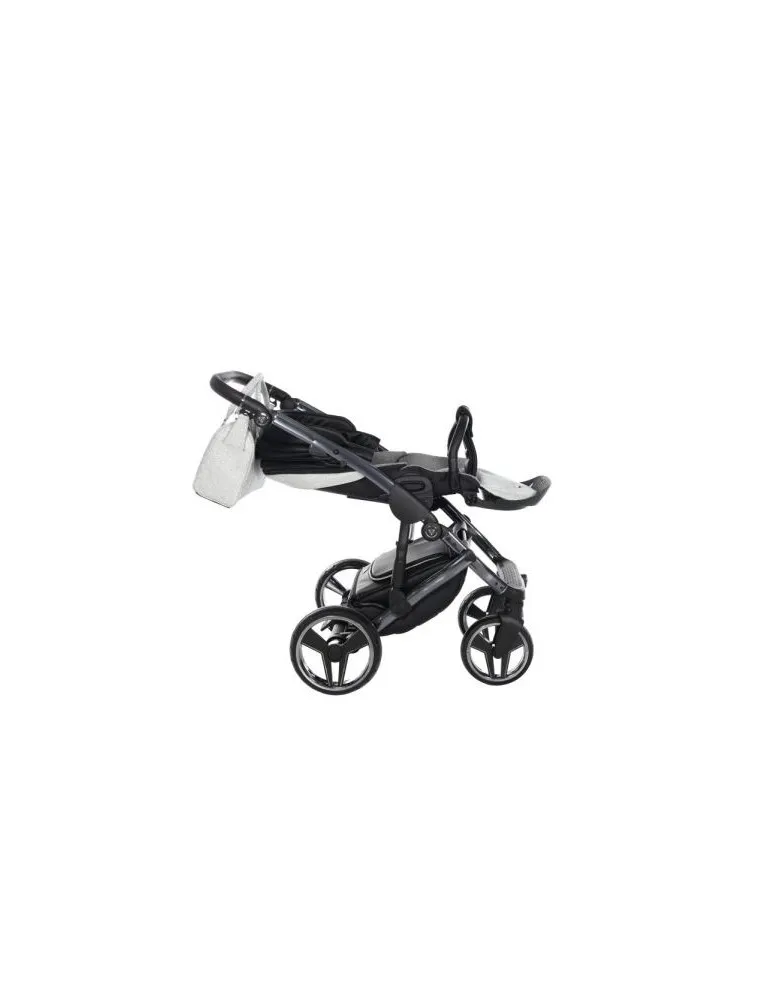 CARRO DUO HAND KRAFT GLITTER 03 NEGRO/PLATA JUNAMA