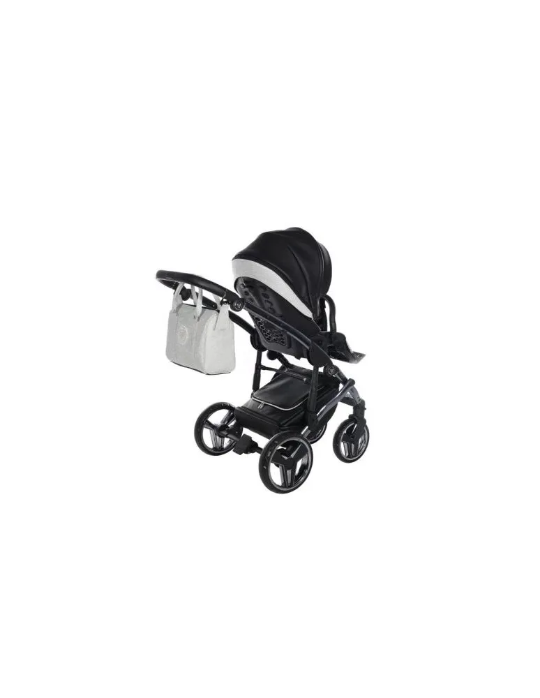 CARRO DUO HAND KRAFT GLITTER 03 NEGRO/PLATA JUNAMA