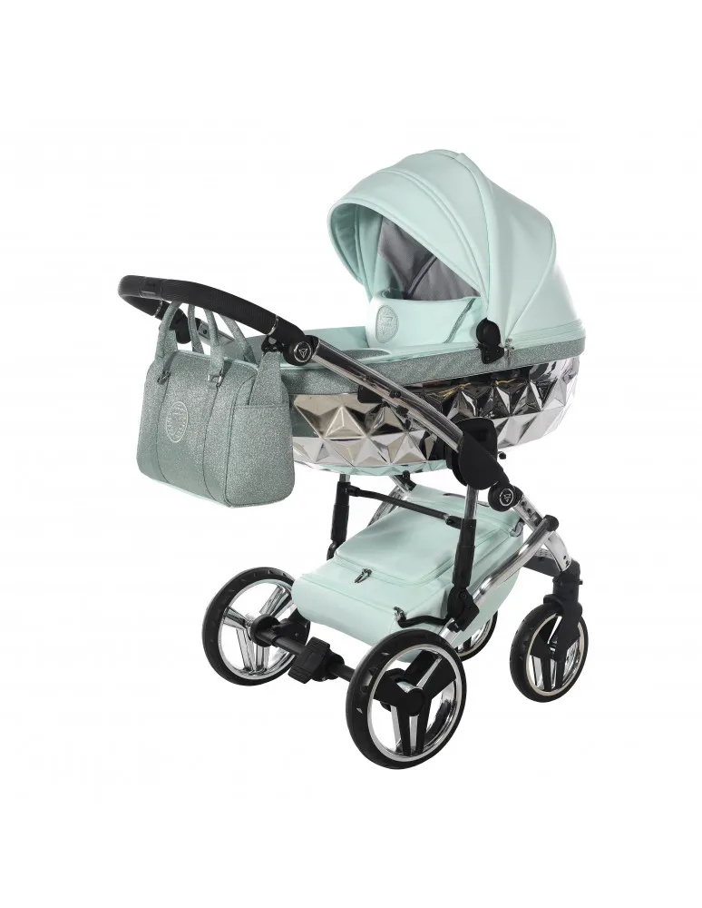 CARRO DUO HAND KRAFT GLITTER MINT JUNAMA