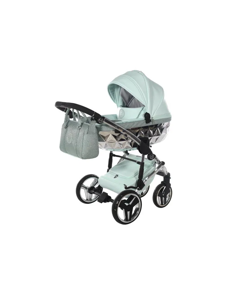 CARRO DUO HAND KRAFT GLITTER MINT JUNAMA