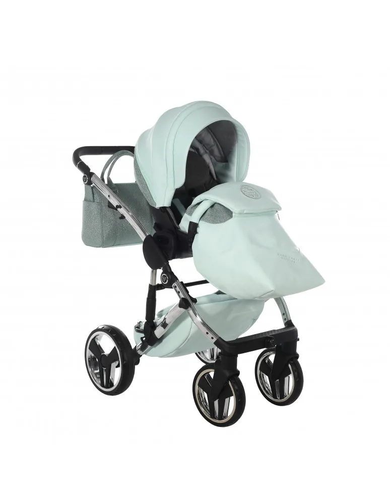 CARRO DUO HAND KRAFT GLITTER MINT JUNAMA