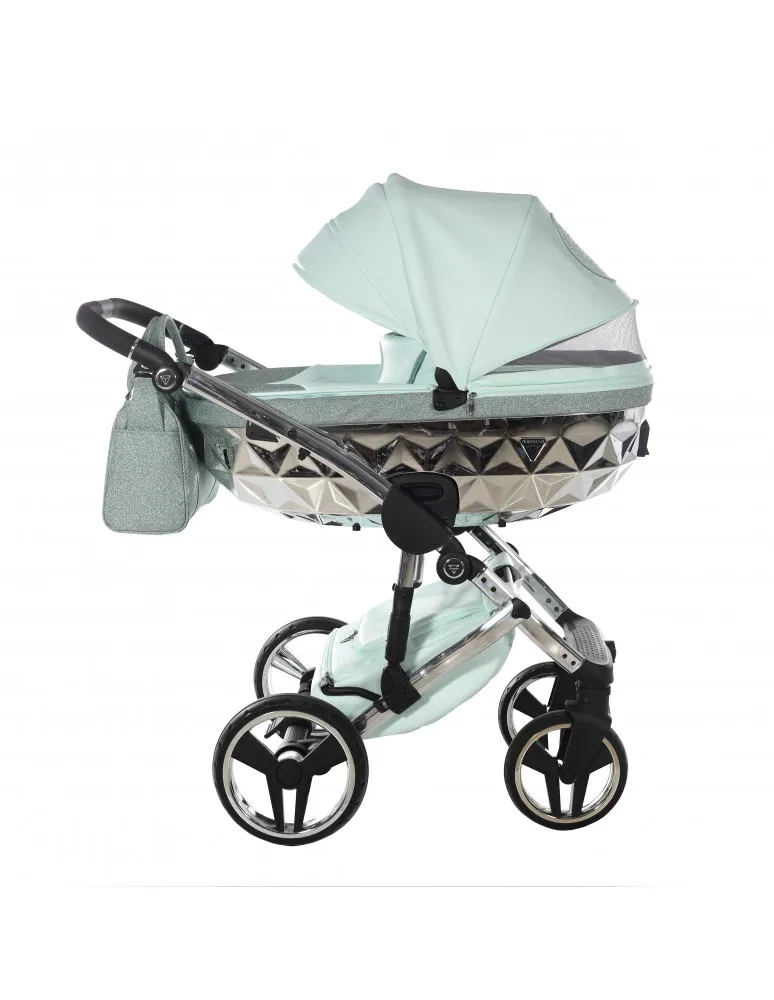 CARRO DUO HAND KRAFT GLITTER MINT JUNAMA