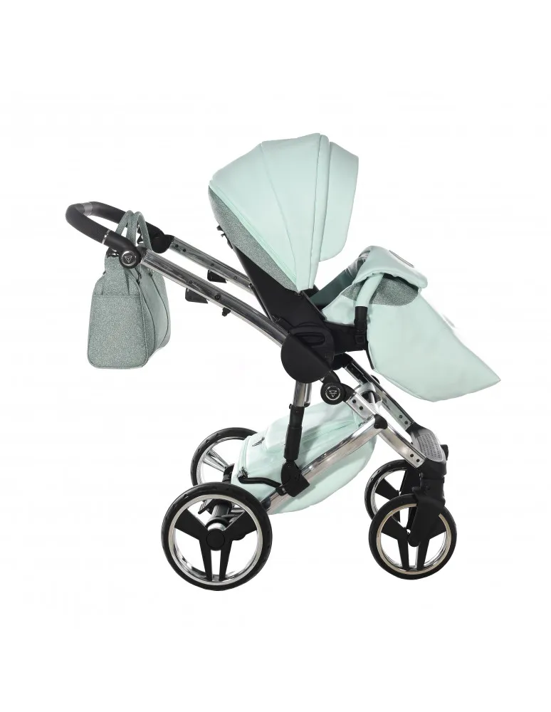 CARRO DUO HAND KRAFT GLITTER MINT JUNAMA