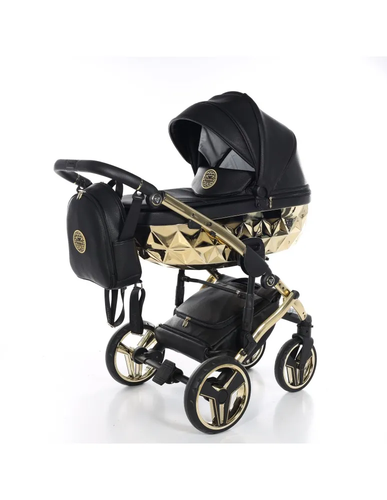 CARRO DUO JUNAMA HAND KRAFT 05 BLACK+GOLD