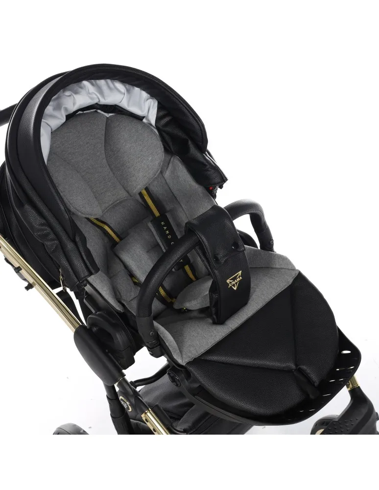 CARRO DUO JUNAMA HAND KRAFT 05 BLACK+GOLD