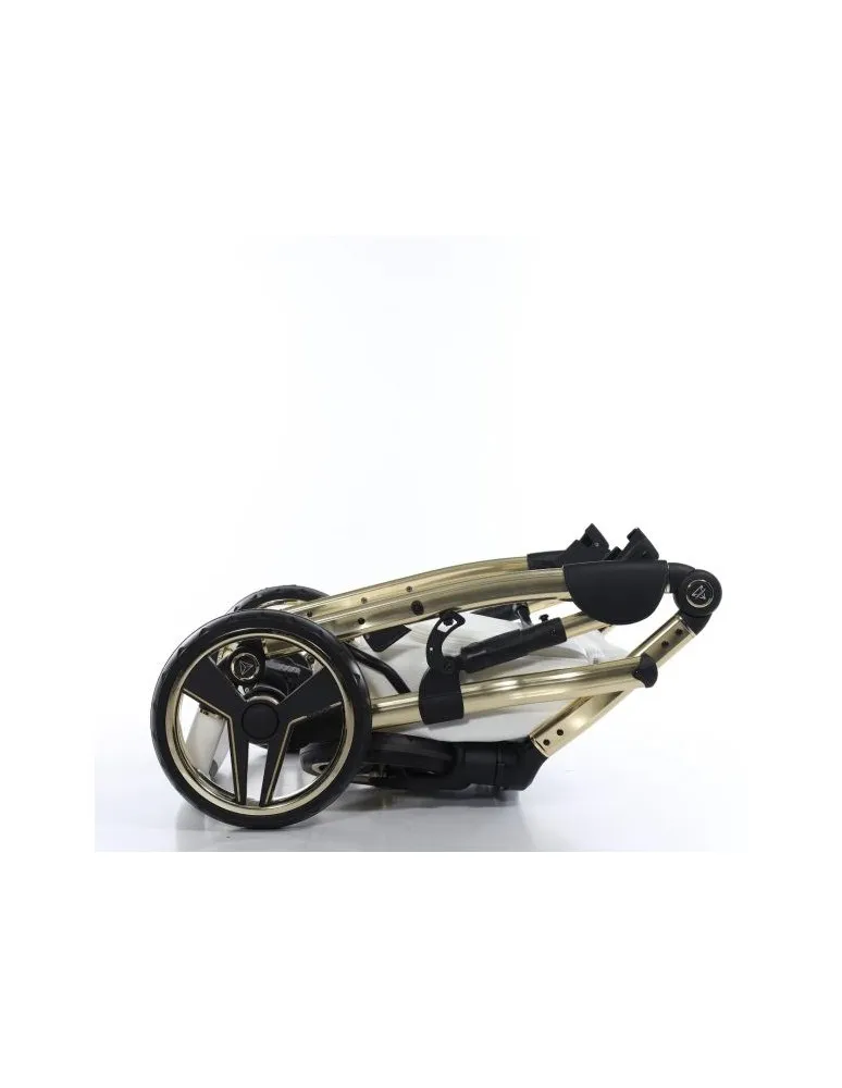 CARRO DUO JUNAMA HAND KRAFT 08 WHITE+GOLD