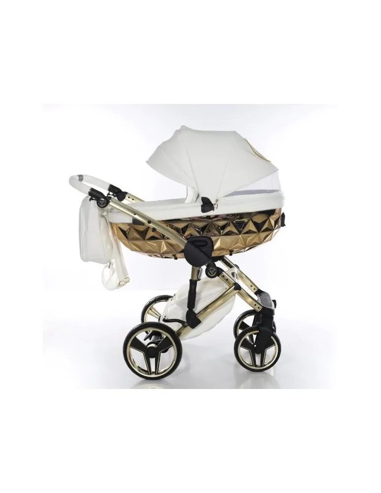 CARRO DUO JUNAMA HAND KRAFT 08 WHITE+GOLD