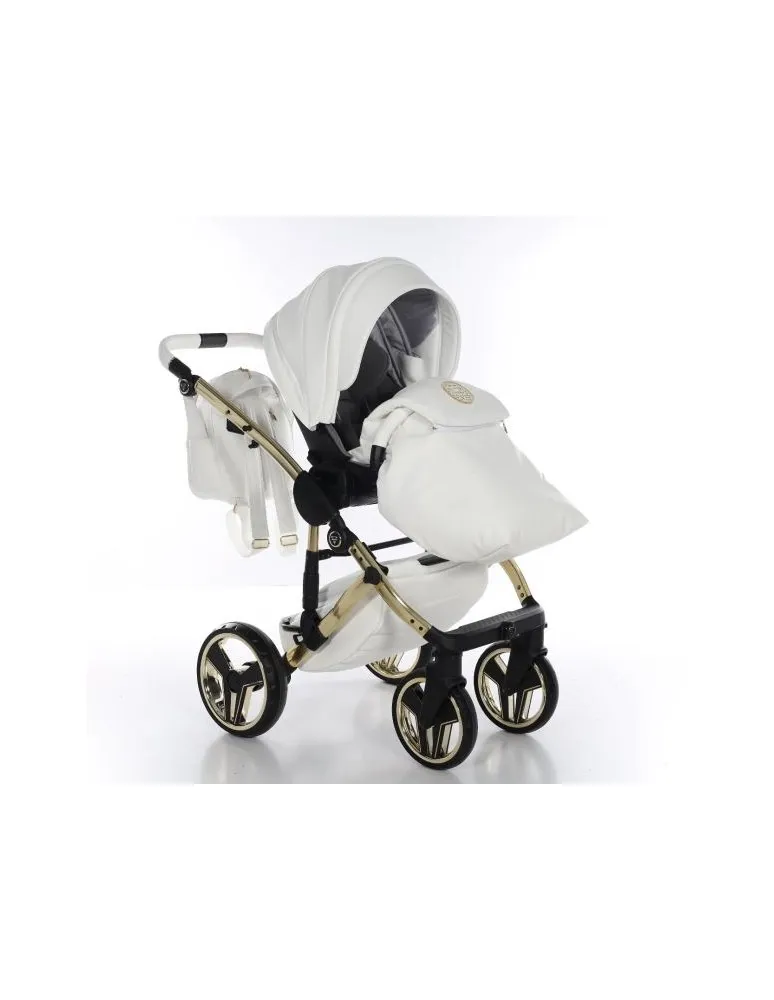 CARRO DUO JUNAMA HAND KRAFT 08 WHITE+GOLD