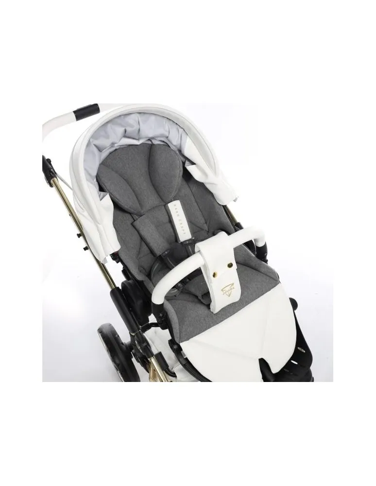 CARRO DUO JUNAMA HAND KRAFT 08 WHITE+GOLD