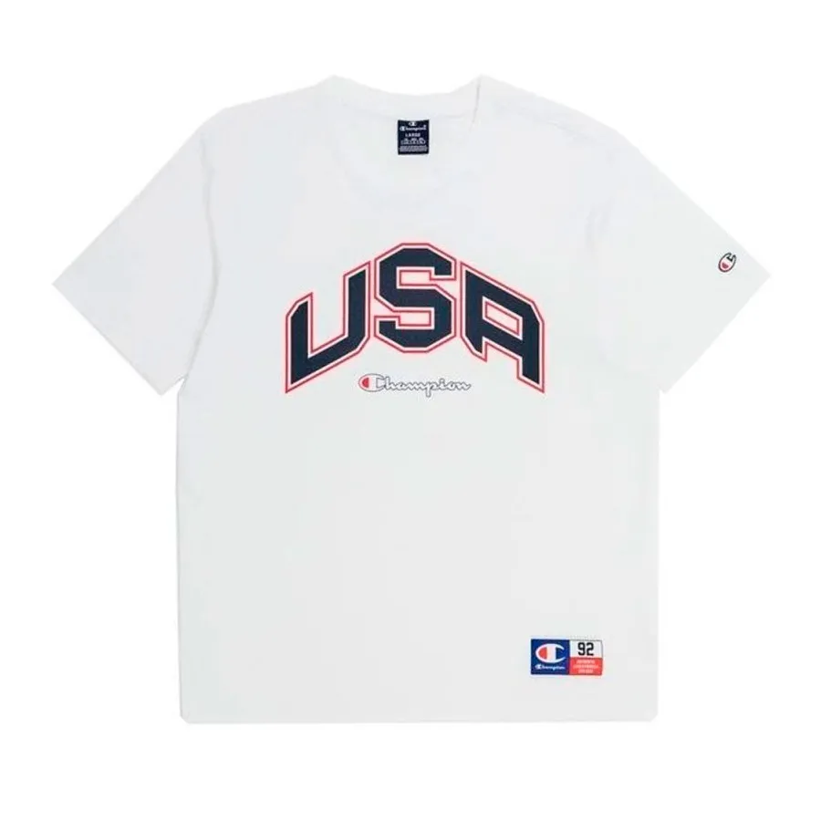 Champion camiseta Hombre 219747-WW001 WHT