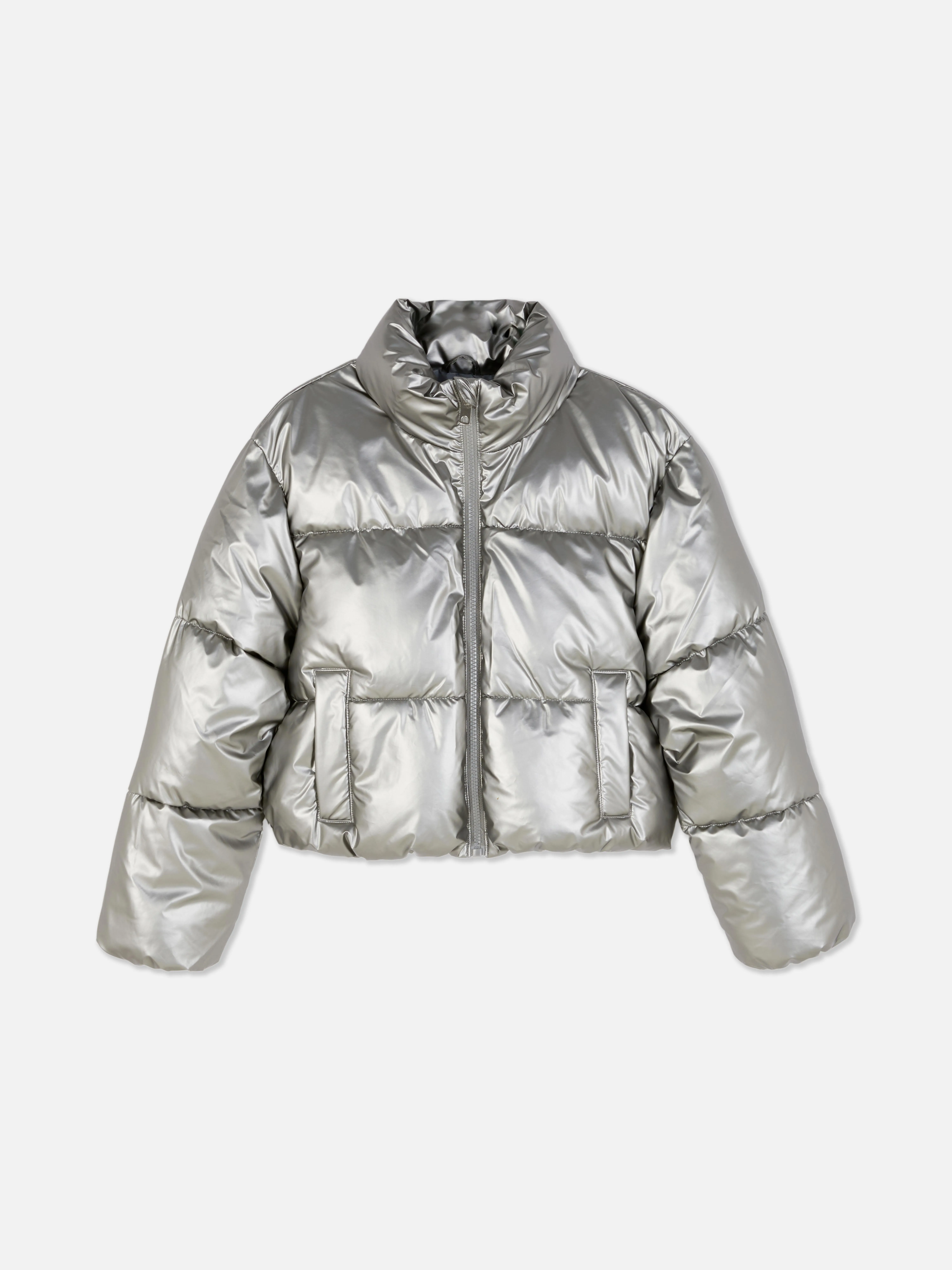 Chaqueta metalizada acolchada