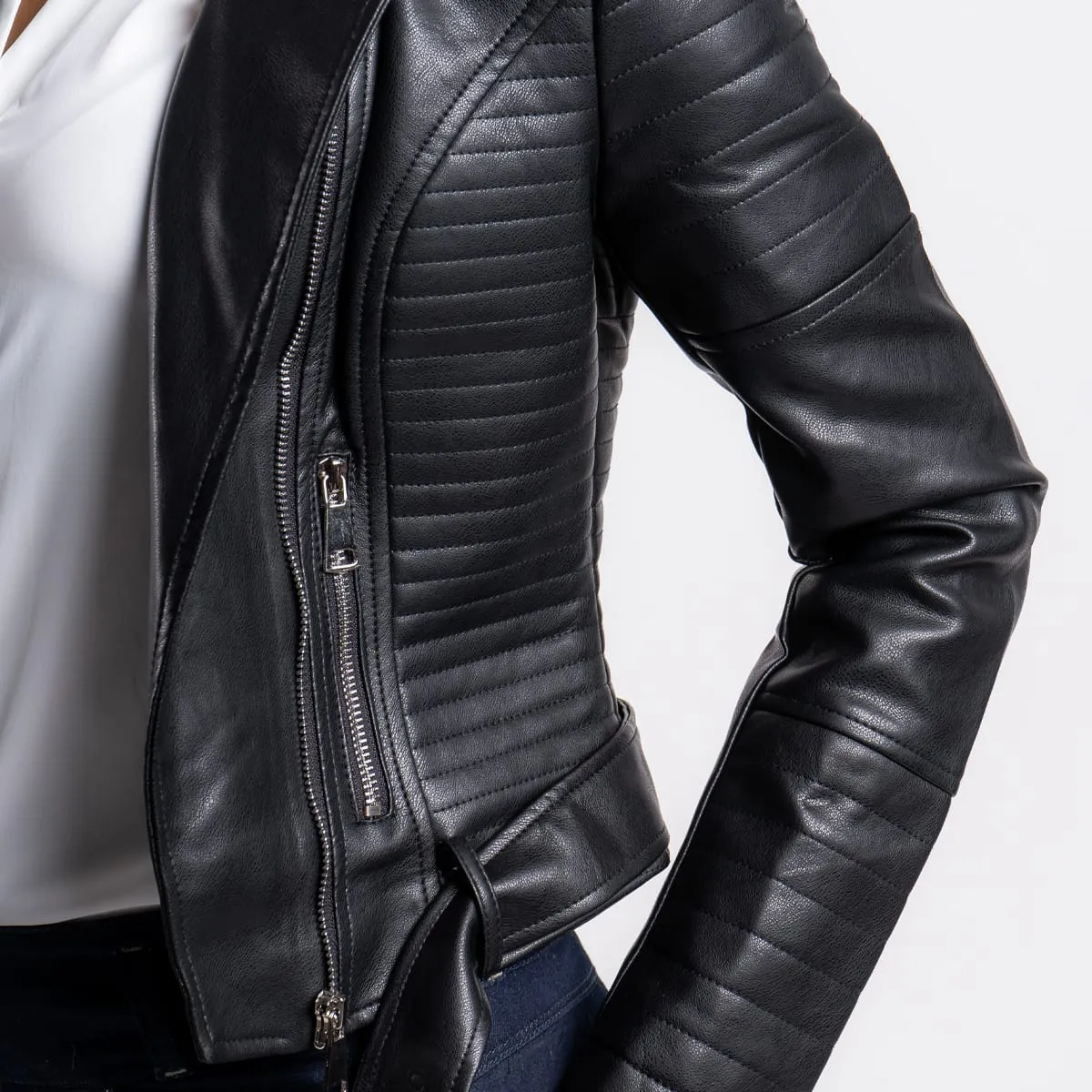 Chaqueta Sintetica Biker Mildred