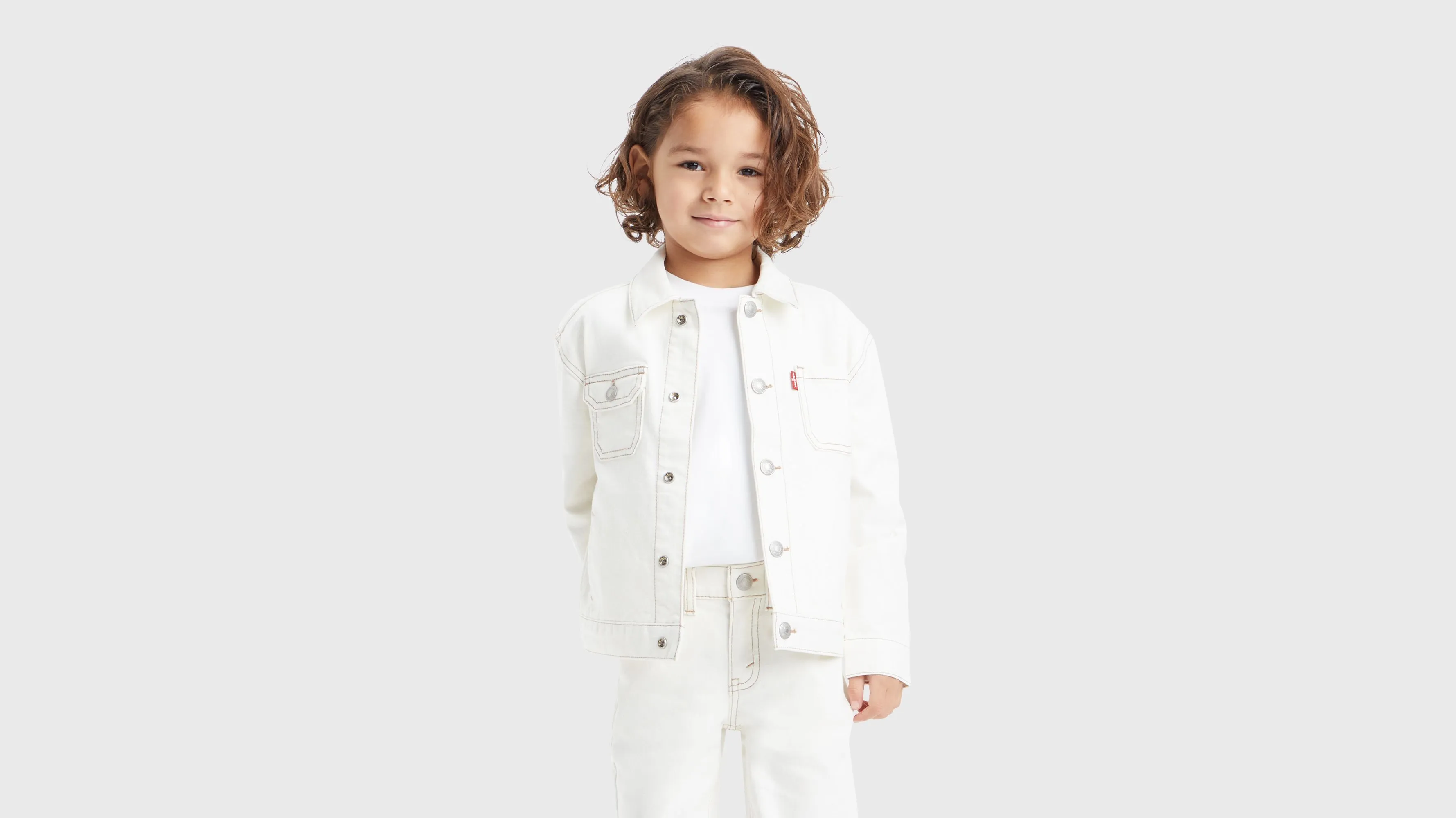 Chaqueta Trucker Infantil Relaxed Sunrise