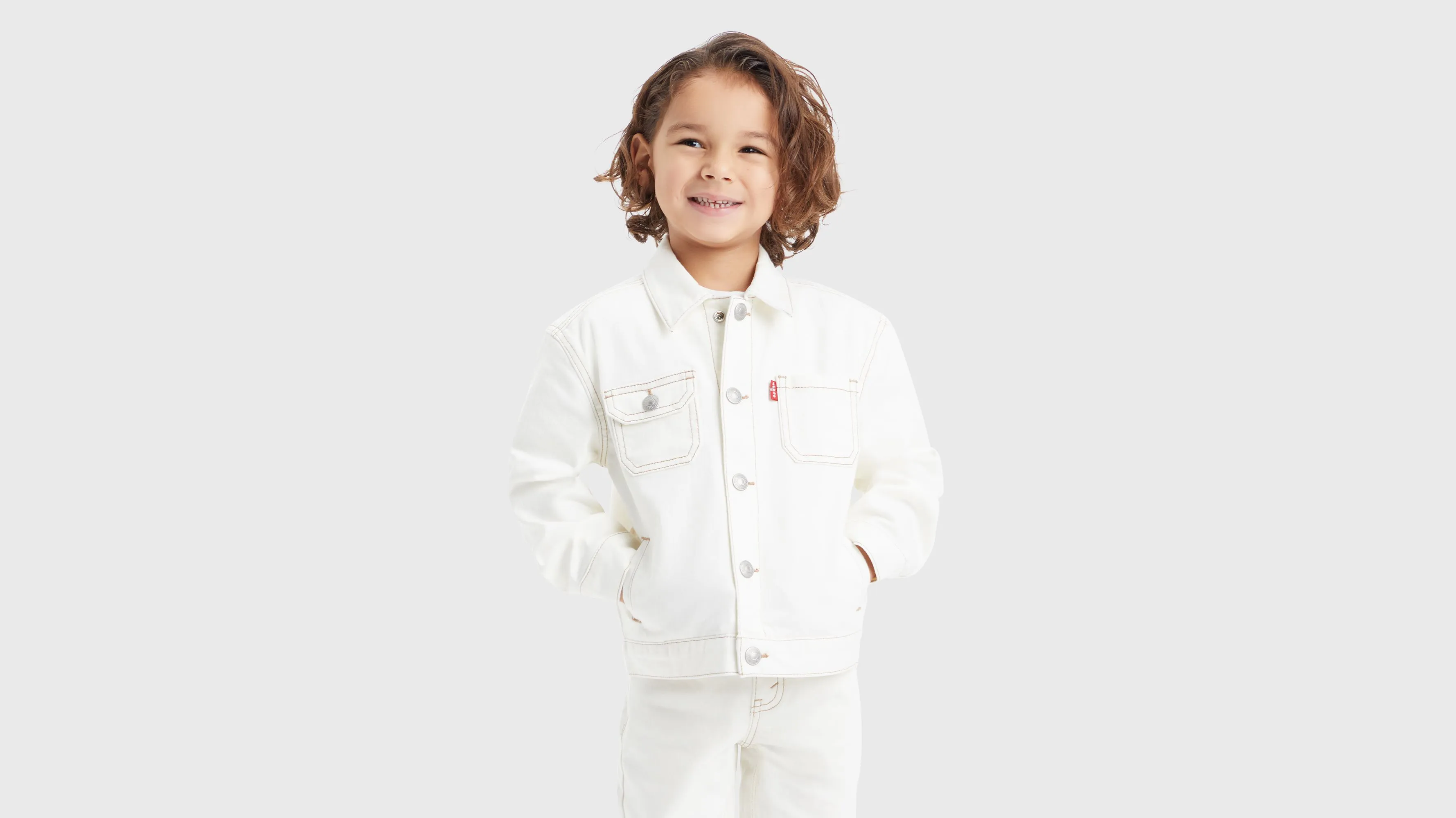 Chaqueta Trucker Infantil Relaxed Sunrise