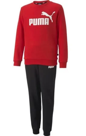 Chándal Puma No.1 Logo Sweat Suit Niños Rojo/Negro