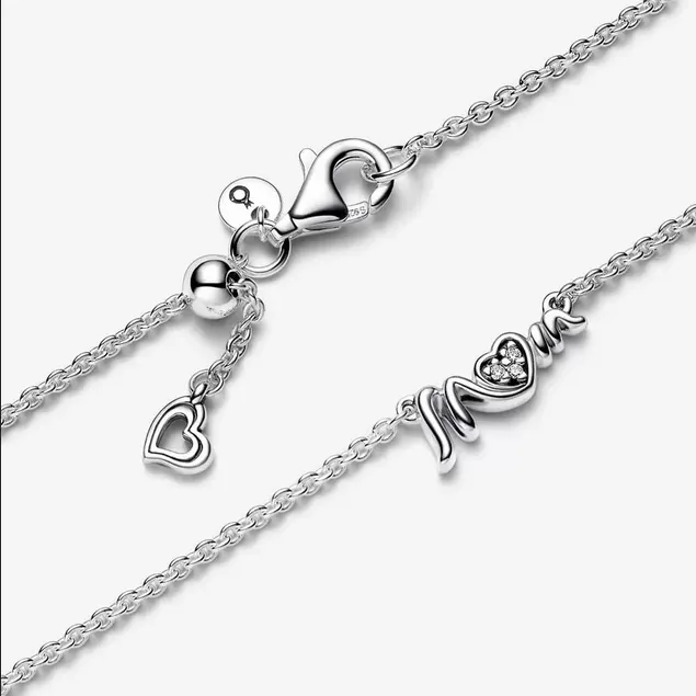 Collar Mamá en Pave 392589C01