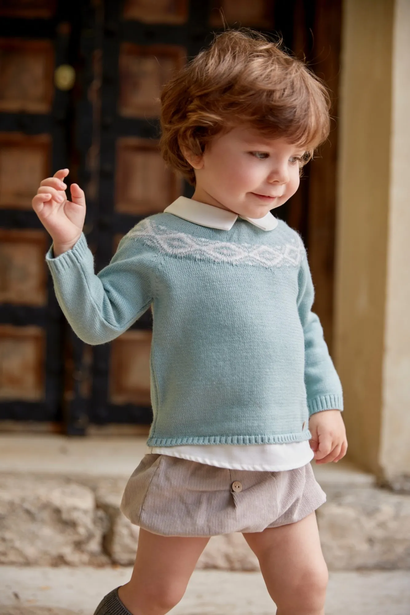 Conjunto para niño Jersey y bombachito colección Moss