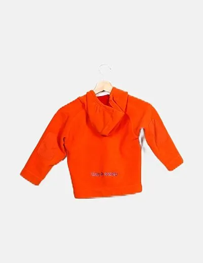 Decathlon Chaqueta polar naranja