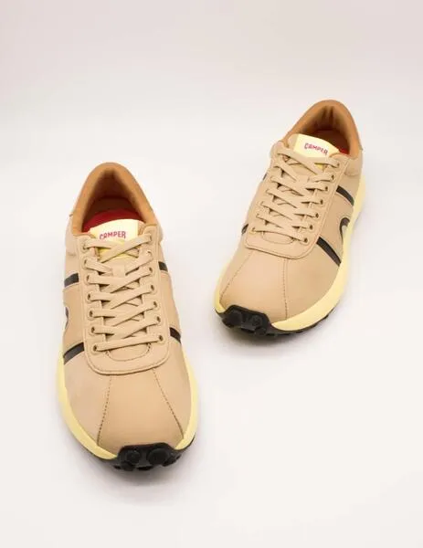 Deportivo Camper K100943-003 Pelotas Beige de Hombre