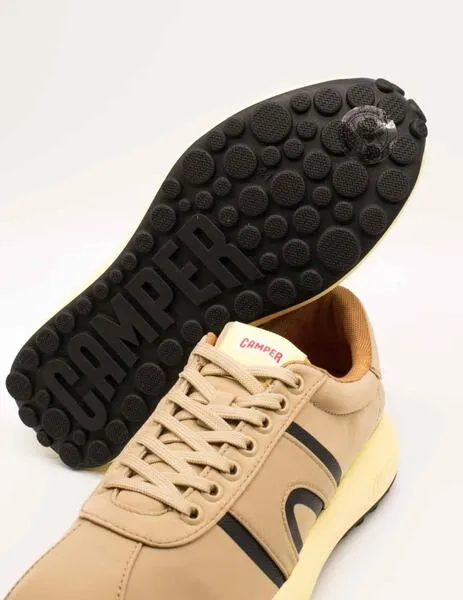 Deportivo Camper K100943-003 Pelotas Beige de Hombre