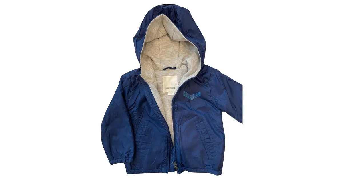 Diesel Abrigos Boy Abrigos Azul 