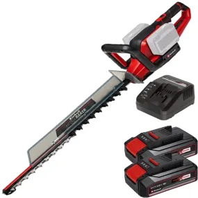 Einhell - GE-CH 36/65 Li PXC - Cortadora de seto sin baterías y cargadores, Li-Ion, 36 V, - ah, 65 cm + Einhell - PXC-Twinpack C